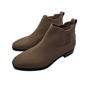 VIVAIA Ryan Pro Ankle Boots Espresso Brown Square-Toe Water-Repellent 37.5 US 7